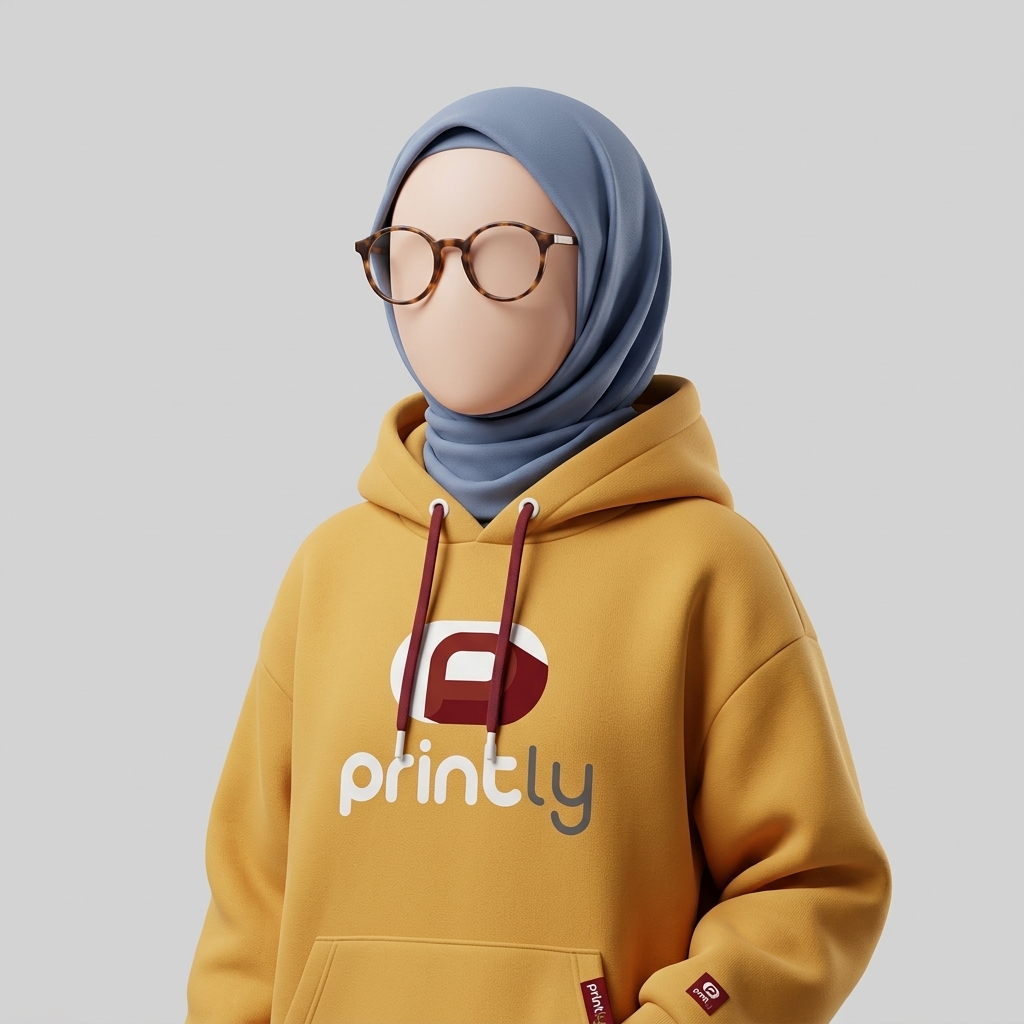 Étudiante en médecine avec hijab Printly